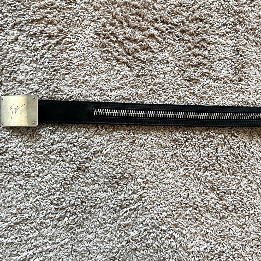 Giuseppe Zanotti Zipper Belt